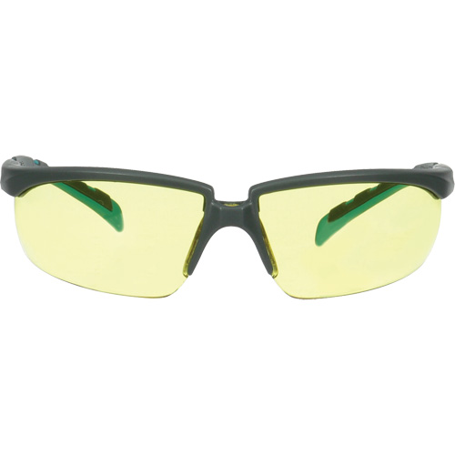 Solus 2000 Series Safety Glasses, Amber Lens, Anti-Fog/Anti-Scratch, ANSI Z87+ Helyx Safety & Industrial Supplies