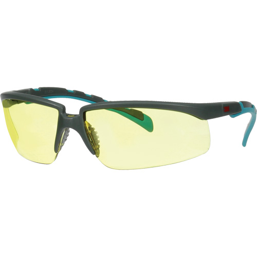 Solus 2000 Series Safety Glasses, Amber Lens, Anti-Fog/Anti-Scratch, ANSI Z87+ Helyx Safety & Industrial Supplies