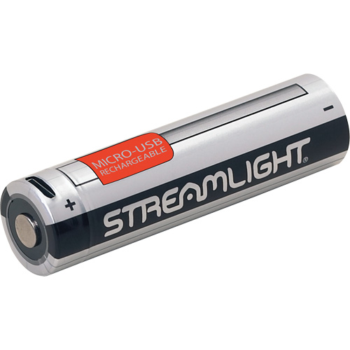 Bloc-piles rechargeable par port USB SL-B26, 18650, 3,7 V Helyx Safety & Industrial Supplies
