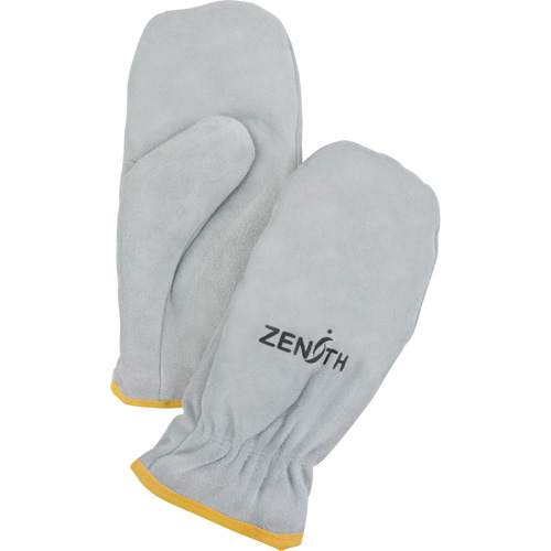 Mitaines dhiver en grain fendu doubl&eacute;es de boa, Taille Taille unique, Mitaine Helyx Safety & Industrial Supplies