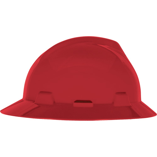 V-Gard&reg; Slotted Full-Brim Hardhat, Pinlock Suspension, Non-Vented Helyx Safety & Industrial Supplies