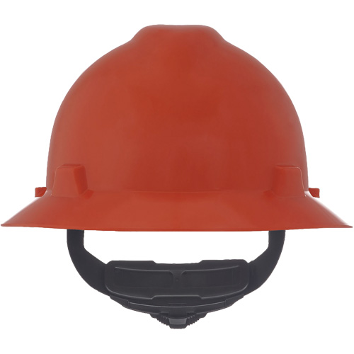 Casque de s&eacute;curit&eacute; &agrave; fente et bordure compl&egrave;te V-Gard, R&eacute;pond aux normes CSA type 1, Suspension Rochet, Non ventil&eacute; Helyx Safety & Industrial Supplies