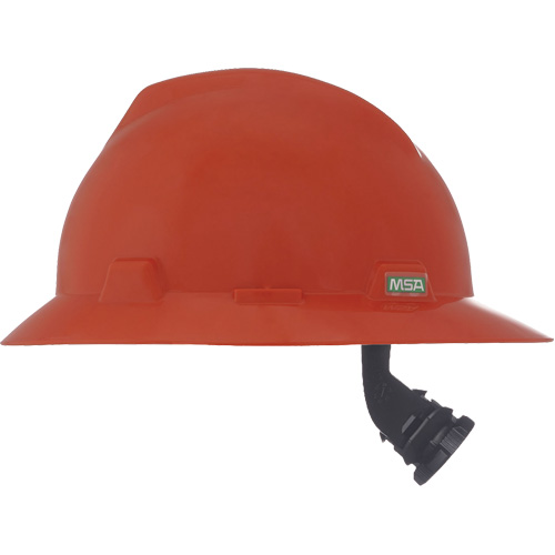 Casque de s&eacute;curit&eacute; &agrave; fente et bordure compl&egrave;te V-Gard, R&eacute;pond aux normes CSA type 1, Suspension Rochet, Non ventil&eacute; Helyx Safety & Industrial Supplies