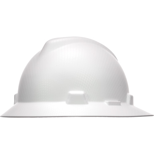 Casque de s&eacute;curit&eacute; &agrave; bordure compl&egrave;te Hydro Dip V-Gard, R&eacute;pond aux normes CSA type 1, Suspension Rochet, Non ventil&eacute; Helyx Safety & Industrial Supplies