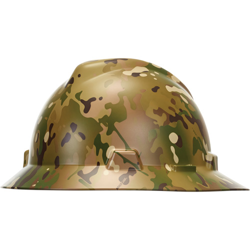 V-Gard&reg; Hydro Dip Full Brim Hard Hat, Meets CSA Type 1, Ratchet Suspension, Non-Vented Helyx Safety & Industrial Supplies