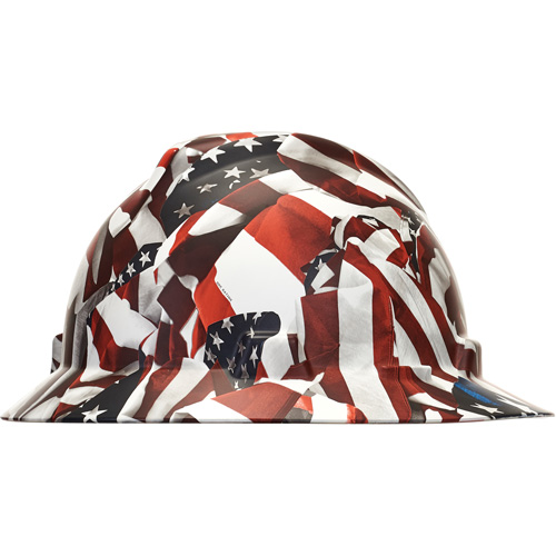 V-Gard&reg; Hydro Dip Full Brim Hard Hat, Meets CSA Type 1, Ratchet Suspension, Non-Vented Helyx Safety & Industrial Supplies