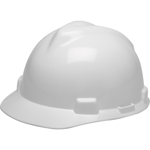 V-Gard&reg; GREEN Slotted Hard Hat, Meets CSA Type 1, Ratchet Suspension Helyx Safety & Industrial Supplies