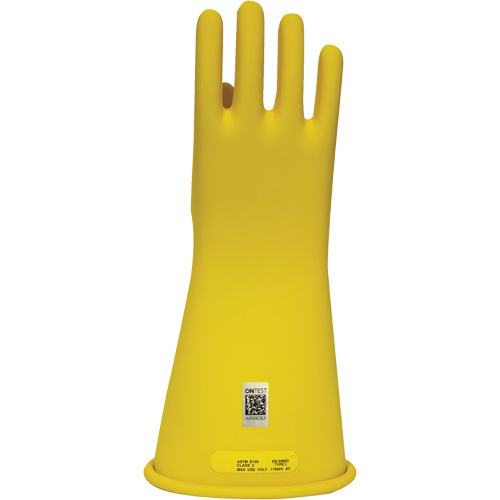 Arcguard Rubber Voltage Gloves, Size 8, 10" L Helyx Safety & Industrial Supplies