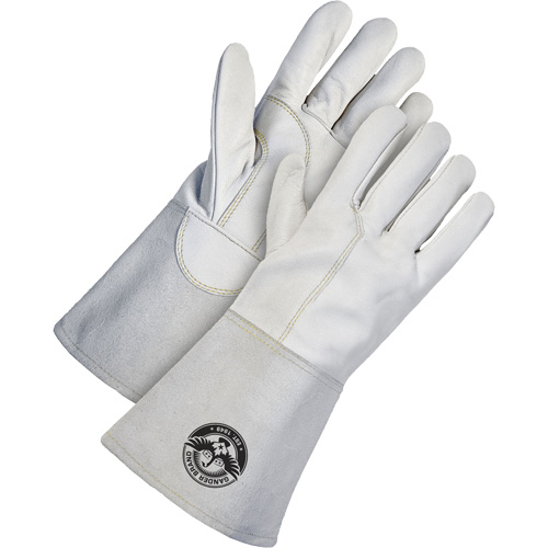 Gants de soudage &agrave; l'arc TIG, Cuir de ch&egrave;vre refendu, Taille Grand Helyx Safety & Industrial Supplies