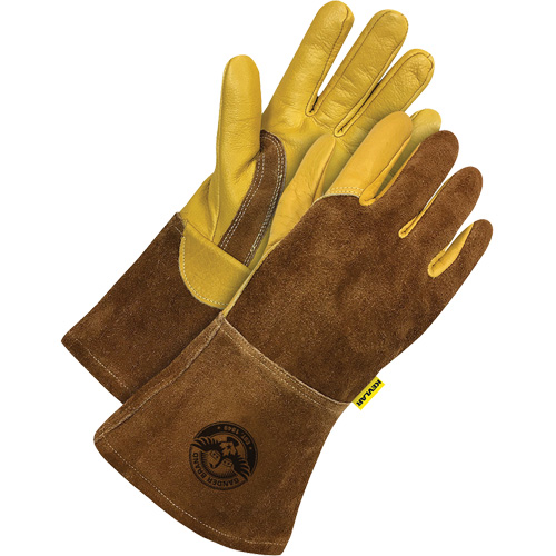 Welder's Gloves, Grain Cowhide, Size 2X-Large Helyx Safety & Industrial Supplies