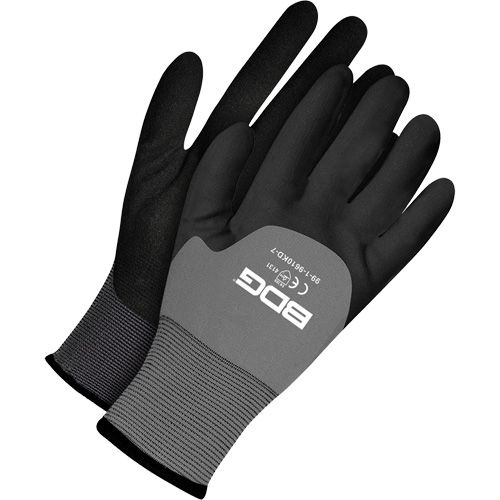 X-Site Coated Gloves, 6, Nitrile Coating, 15 Gauge, Nylon/Spandex Shell Helyx Safety & Industrial Supplies