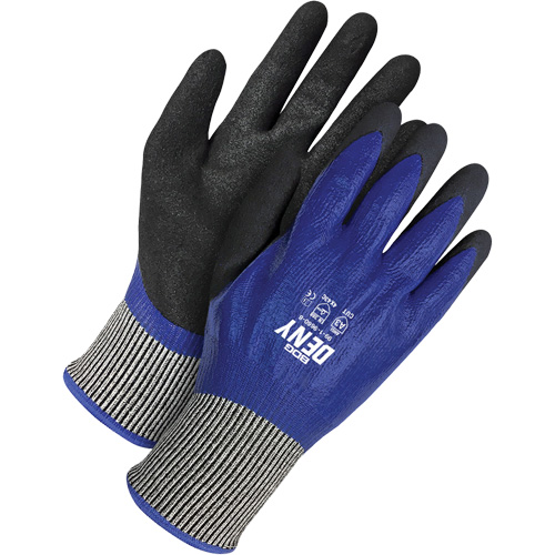 Deny&reg; Cut-Resistant Gloves, Size 8, 13 Gauge, Nitrile Coated, HPPE Shell, ASTM ANSI Level A3/EN 388 Level C Helyx Safety & Industrial Supplies