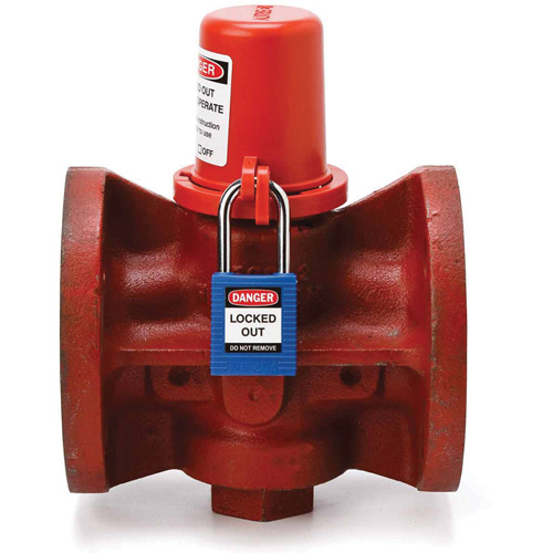 Housse de s&eacute;curit&eacute; pour fontaine et dispositif de cadenassage pour robinet &agrave; tournant, Ensemble Vanne/Robinet &agrave; eau Helyx Safety & Industrial Supplies