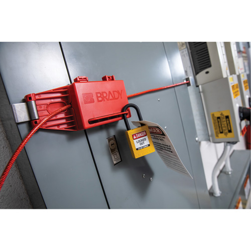 Dispositif de cadenassage pour tableau, Type Disjoncteur Helyx Safety & Industrial Supplies