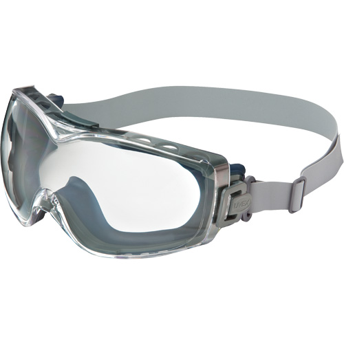 Lunettes de s&eacute;curit&eacute; &agrave; coques Uvex HydroShield Stealth OTG, Lentille Transparent, Antibu&eacute;e/Anti-&eacute;gratignures, Ventilation Indirecte Helyx Safety & Industrial Supplies