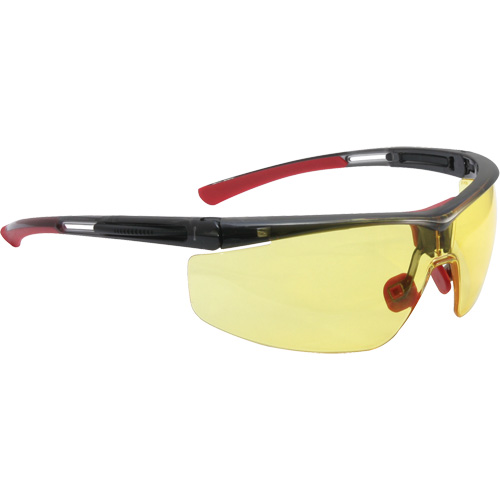 Uvex HydroShield&reg; North Adaptec Safety Glasses, Amber Lens, Anti-Fog/Anti-Scratch, ANSI Z87+/Meets/Exceeds CSA Z94.3 Helyx Safety & Industrial Supplies