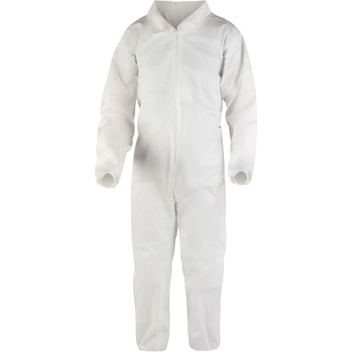 Premium Coveralls, Medium, White, Microporous Helyx Safety & Industrial Supplies