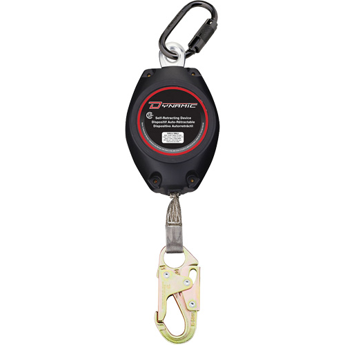 Dynamic Self-Retracting Lifeline, 20', Dyneema&reg;, Swivel Helyx Safety & Industrial Supplies