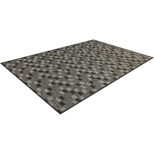Terra Nova Classic Entrance Mat, Wiper, 6' x 10' x 5/16", Charcoal Helyx Safety & Industrial Supplies