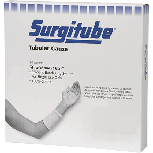 Surgitube Tubular Gauze, Roll, 65-1/2' L x 1-1/2" W, Medical Device Non-Medical Helyx Safety & Industrial Supplies