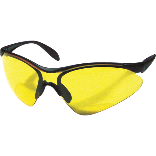 Miranda Safety Glasses, Yellow Lens, Anti-Scratch, Meets/Exceeds CSA Z94.3 Helyx Safety & Industrial Supplies