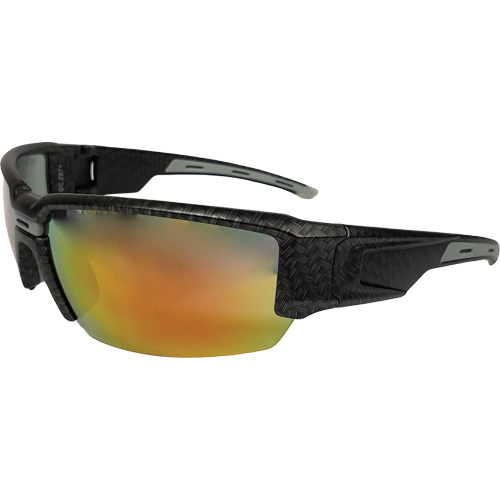 Lunettes de s&eacute;curit&eacute; Hartley, Lentille Rouge, R&eacute;pond ou surpasse la norme CSA Z94.3 Helyx Safety & Industrial Supplies