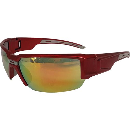 Hartley Safety Glasses, Red Lens, Meets/Exceeds CSA Z94.3 Helyx Safety & Industrial Supplies