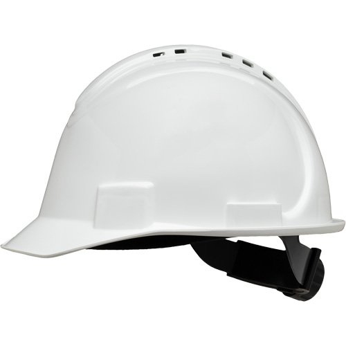 Casque de s&eacute;curit&eacute; &agrave; bordure courte North, R&eacute;pond aux normes CSA type 1, Suspension Rochet, Ventil&eacute; Helyx Safety & Industrial Supplies