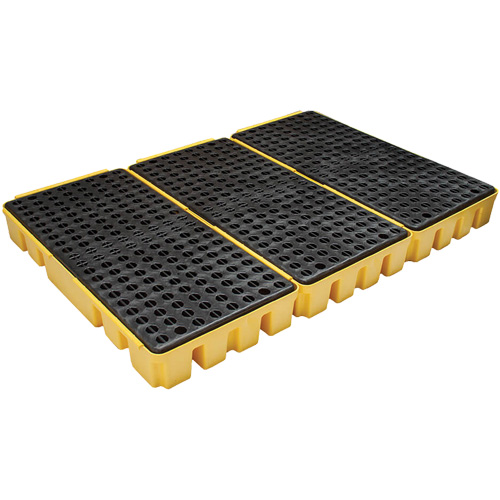 Low Profile Spill Pallet, 76.5 US gal. Spill Capacity, 72" x 49" x 6.5" Helyx Safety & Industrial Supplies