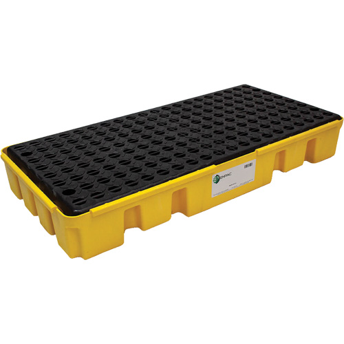 Low Profile Spill Pallet, 25.5 US gal. Spill Capacity, 49" x 24" x 6.5" Helyx Safety & Industrial Supplies
