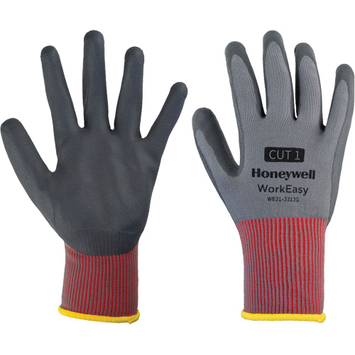 Gants de protection contre les coupures WorkEasy, Taille 6/T-petit, Calibre 13, Rev&ecirc;tement Mousse de nitrile, Enveloppe en Polyester, EN 388 niveau 1 Helyx Safety & Industrial Supplies