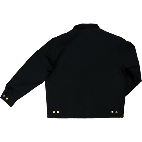 Duck Chore Jacket, Men's, Medium (Tall), Black Helyx Safety & Industrial Supplies