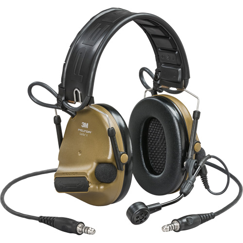 Peltor ComTac VI NIB Dual Lead Headset with Arc, Headband Style, 23 dB Helyx Safety & Industrial Supplies