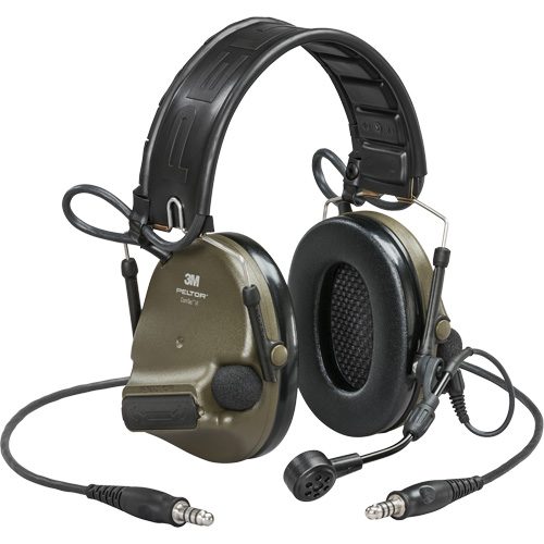 Peltor ComTac VI NIB Dual Lead Headset with Arc, Headband Style, 23 dB Helyx Safety & Industrial Supplies