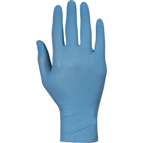 Gants jetables KeepKleen, Petit, Nitrile, 2,8 mil, Sans poudre, Bleu Helyx Safety & Industrial Supplies