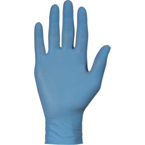 Gants jetables KeepKleen, Petit, Nitrile, 2,8 mil, Sans poudre, Bleu Helyx Safety & Industrial Supplies