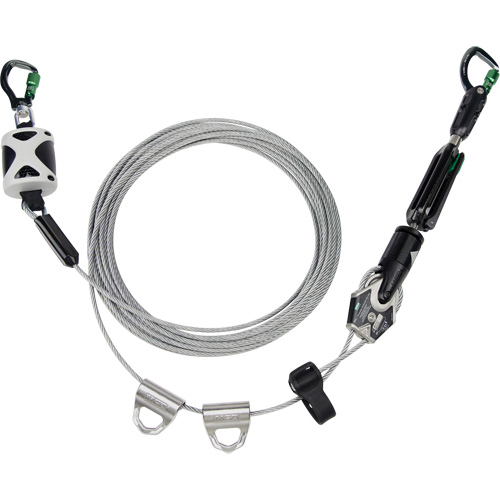 Temporary Horizontal Lifeline, Galvanized Cable Helyx Safety & Industrial Supplies
