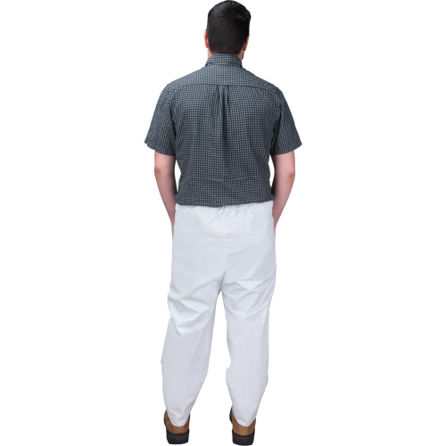 Pantalon jetable, Microporeux, Petit, Blanc Helyx Safety & Industrial Supplies