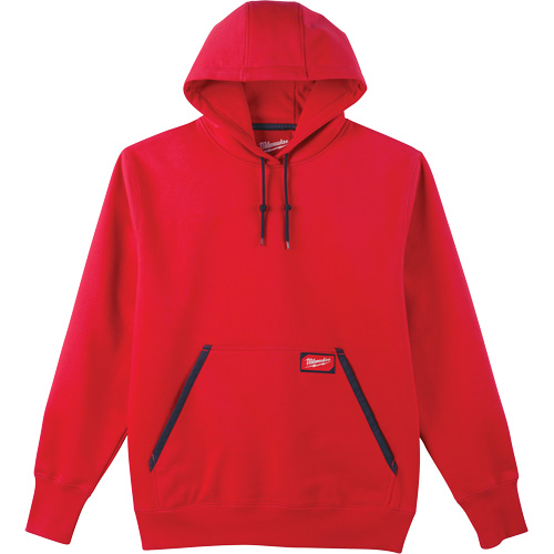 Heavy-Duty Pullover Hoodie, Men's, Small, Red Helyx Safety & Industrial Supplies