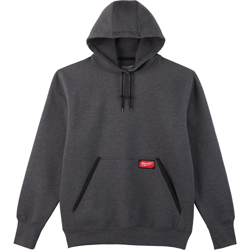 Heavy-Duty Pullover Hoodie, Men's, Small, Grey Helyx Safety & Industrial Supplies