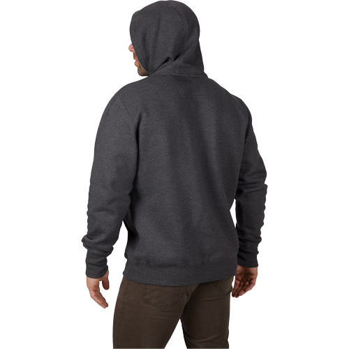 Heavy-Duty Pullover Hoodie, Men's, Small, Grey Helyx Safety & Industrial Supplies