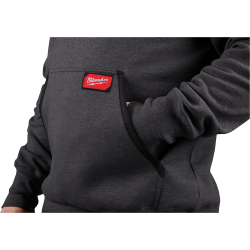 Heavy-Duty Pullover Hoodie, Men's, Small, Grey Helyx Safety & Industrial Supplies