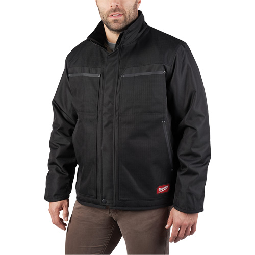 Blouson classique GridIron, Hommes, Petit, Noir Helyx Safety & Industrial Supplies