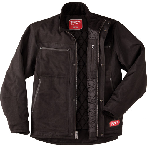 Blouson classique GridIron, Hommes, Petit, Noir Helyx Safety & Industrial Supplies