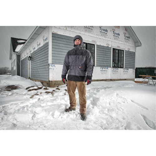 Blouson imperm&eacute;able Hydrobreak, Hommes, 3T-Grand, Gris Helyx Safety & Industrial Supplies