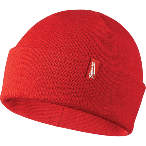 Cuffed Beanie, One Size, Red Helyx Safety & Industrial Supplies
