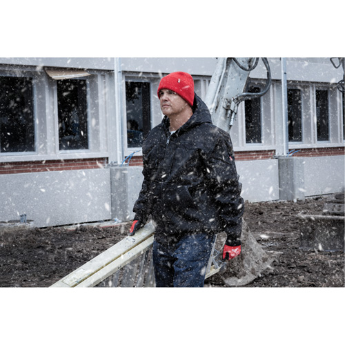 Cuffed Beanie, One Size, Red Helyx Safety & Industrial Supplies