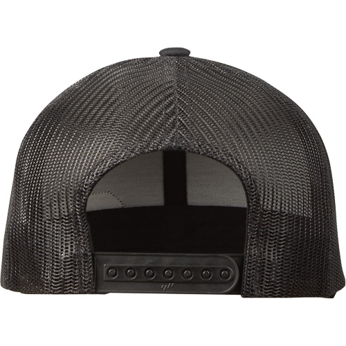 Casquette &agrave; patte pressionn&eacute;e GridIron, Noir, Coton/Nylon/Polyester Helyx Safety & Industrial Supplies