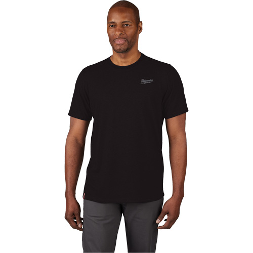T-shirt de travail hybride, Hommes, Petit, Noir Helyx Safety & Industrial Supplies