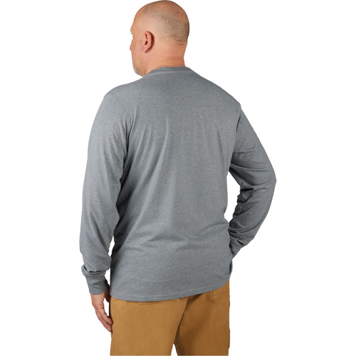 T-shirt de travail hybride, Hommes, Petit, Gris Helyx Safety & Industrial Supplies